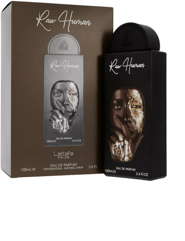 LATTAFA PRIDE RAW HUMAN EAU DE PARFUM SPRAY 100ML