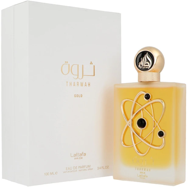 Lattafa Pride Tharwah Gold EDP parfumuotas vanduo unisex, 100 ml