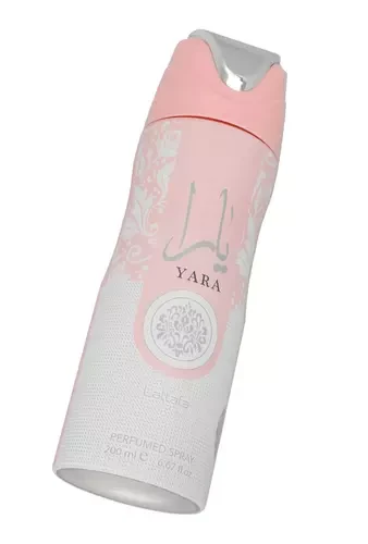 Lattafa Yara Perfumed Purškiklis parfumuotas dezodorantas, 200 ml