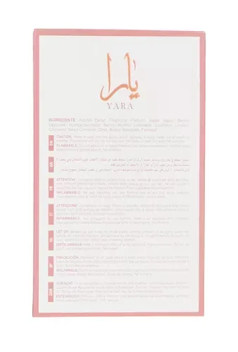 Lattafa Yara Eliksyras EDP parfumuotas vanduo moterims, 100 ml
