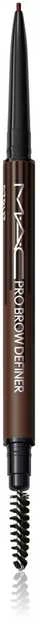 MAC Pro Brow Definer 1 Mm Tip Brow Pieštukas 24 Hour Atsparus vandeniui, 0.03 g