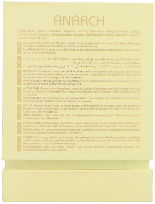 Unisex kvepalai Maison Alhambra Anarch EDP, 100 ml