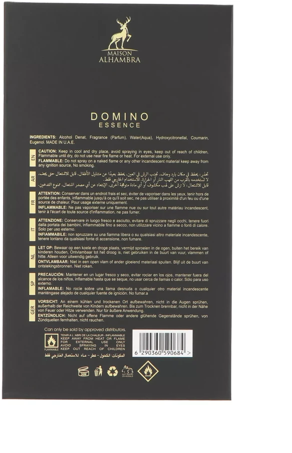 Maison Alhambra Domino Essence EDP parfumuotas vanduo unisex, 100 ml