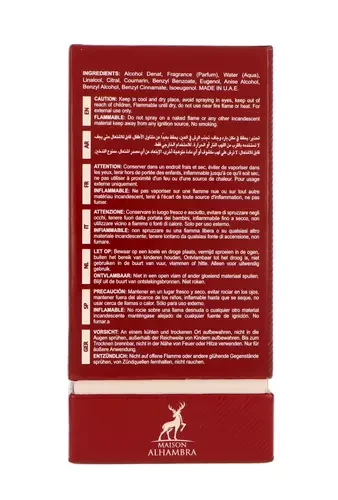 Unisex kvepalai Maison Alhambra Forbidden Love (Lovely Cherie) EDP, 80 ml