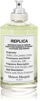 Maison Margiela Replica Under The Lemon Trees EDT tualetinis vanduo Unisex, 100 ml
