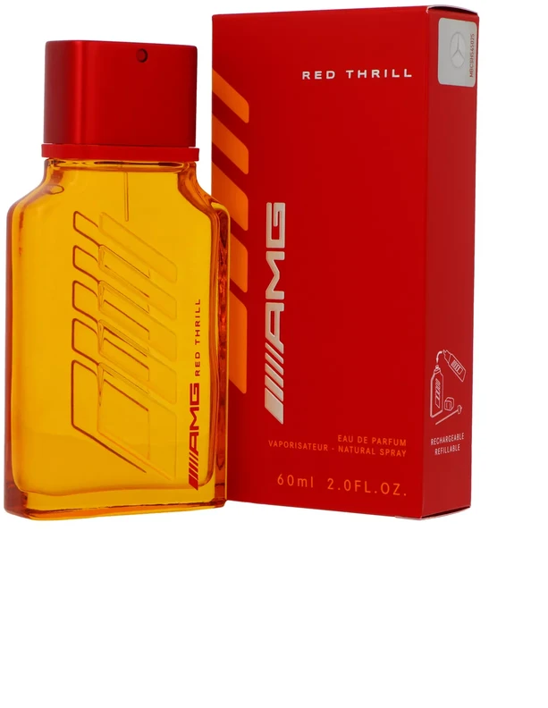 Mercedes-Benz AMG Raudona Thrill EDP parfumuotas vanduo vyrams, 60 ml