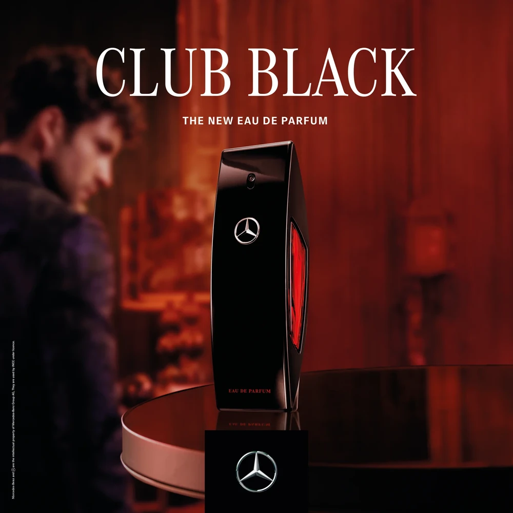 Kvepalai vyrams Mercedes-Benz Club Black EDP, 100 ml
