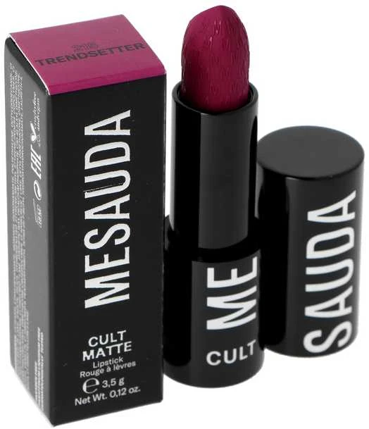Mesauda Milano Cult Matte Lipstick matiniai lūpų dažai, atspalvis: 215 Trendsetter, 3,5 g