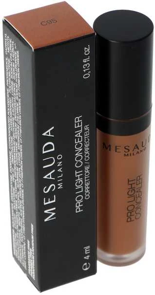 Mesauda Milano Mesauda Pro Light Highly Moisturizing Fluid Maskuoklis drėkinamasis skystas maskuoklis, atspalvis: C95, 4 ml