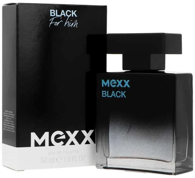 Mexx Juodas Man EDT tualetinis vanduo vyrams, 50 ml