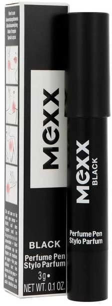 Mexx Juodas EDP parfumuotas vanduo moterims, 3 g