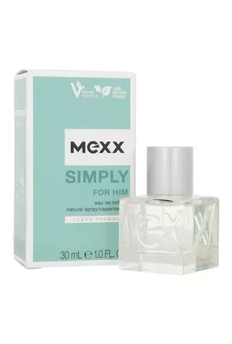 Mexx Simply EDT tualetinis vanduo vyrams, 30 ml