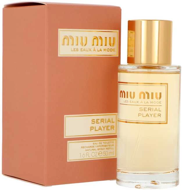 Miu Miu Serial Player EDT tualetinis vanduo moterims, 50 ml