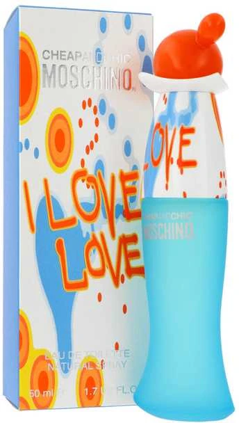 Kvepalai moterims Moschino Cheap & Chic I Love Love EDT, 50 ml