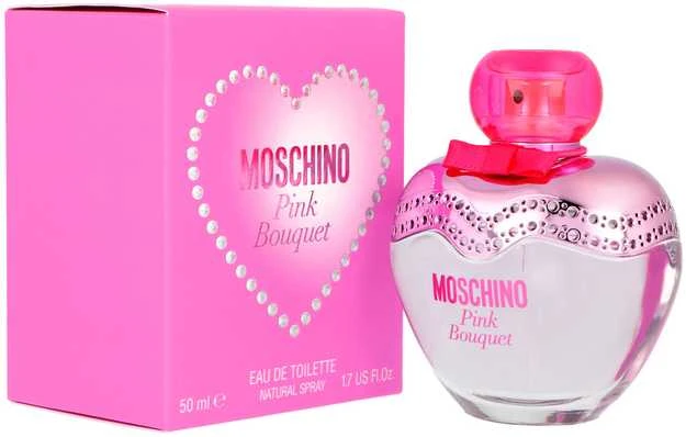 Moschino Rožinė Bouquet EDT tualetinis vanduo moterims, 50 ml