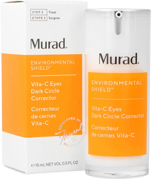 Murad Skincare Murad Vita-C Rapid Dark Circle Corrector šviesinantis paakių kremas, 15 ml