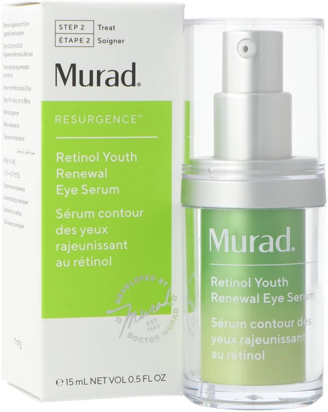 Murad Skincare Murad Retinol Youth Renewal Eye Serum atkuriamasis paakių serumas, 15 ml