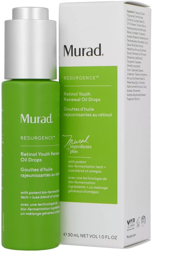 Murad Skincare Murad Retinol Youth Renewal Drops veido serumas, 30 ml