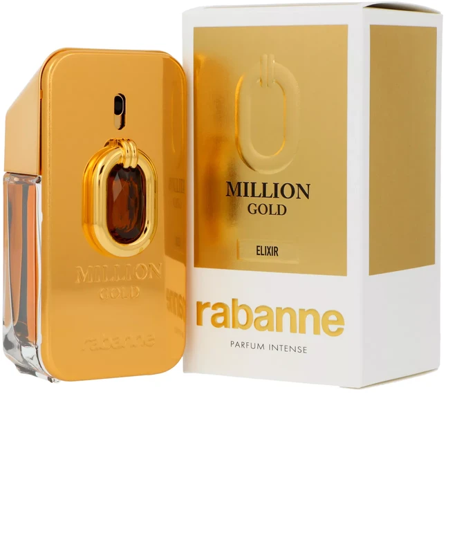 Paco Rabanne Million Gold Eliksyras Parfum Intense Purškiklis, 50 ml