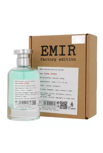 Emir Ultra Citrus Factory Edition EDP parfumuotas vanduo unisex, 100 ml