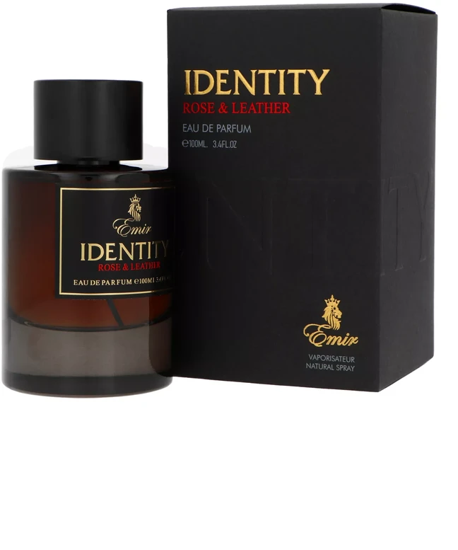 Emir Identity Rose & Leather EDP parfumuotas vanduo unisex, 100 ml