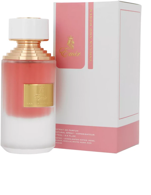 Emir Vanilla And Roses EDP parfumuotas vanduo moterims, 75 ml