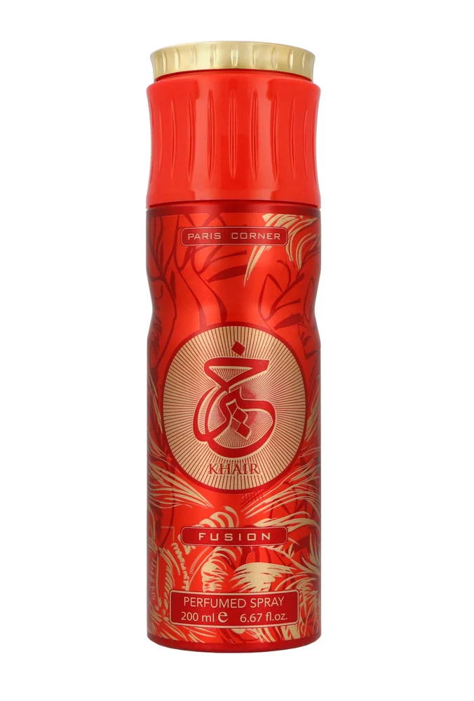 Paris Corner Khair Fusion aerozolis, raudonas flakonas 200ml