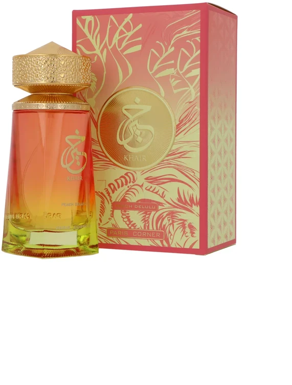 Paris Corner Khair Peach Delulu EDP parfumuotas vanduo unisex, 100 ml