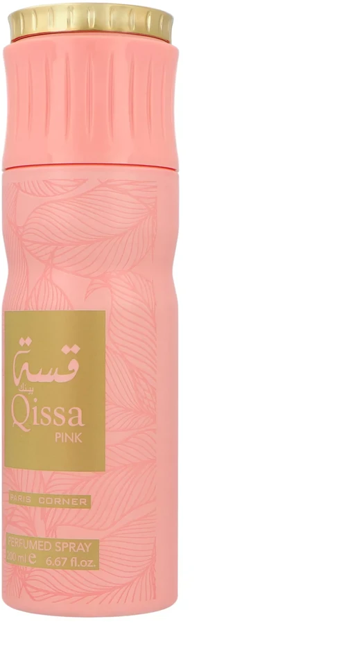 Paris Corner Qissa Rožinė Dezodorantas Purškiklis For Women, 200 ml