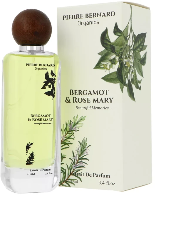 Pierre Bernard Organics Bergamot & Rosemary Extrait de Parfum 100ml
