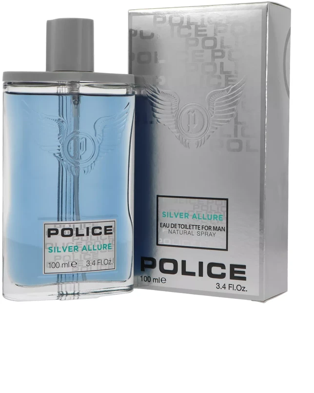 Police Sidabrinis Allure EDT tualetinis vanduo vyrams, 100 ml