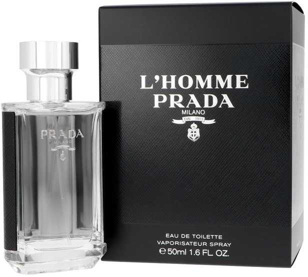 Prada L'Homme EDT tualetinis vanduo vyrams, 50 ml