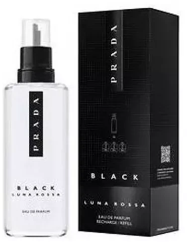 Kvepalų vyrams papildymas Prada Luna Rossa Black EDP, 150 ml