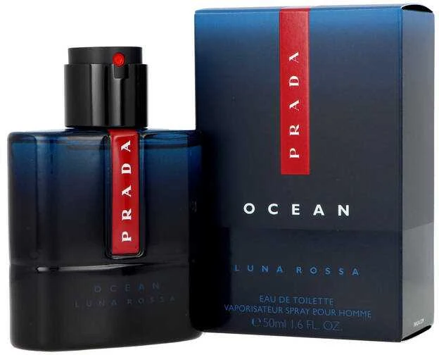 Prada Luna Rossa Ocean Pour Homme EDT tualetinis vanduo vyrams, 50 ml