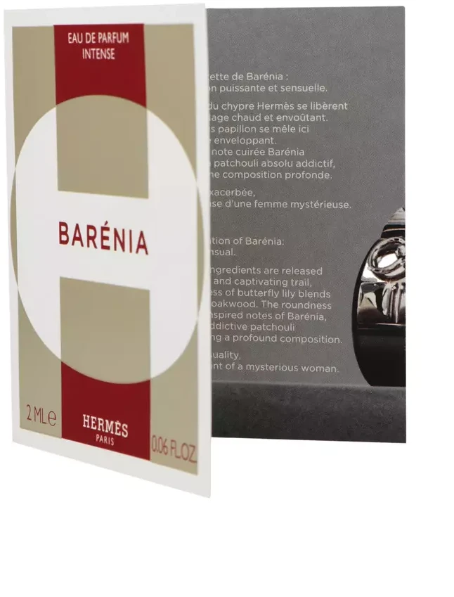 Sample Hermes Barenia Intense EDP 2ml