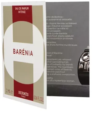 Sample Hermes Barenia Intense EDP 2ml