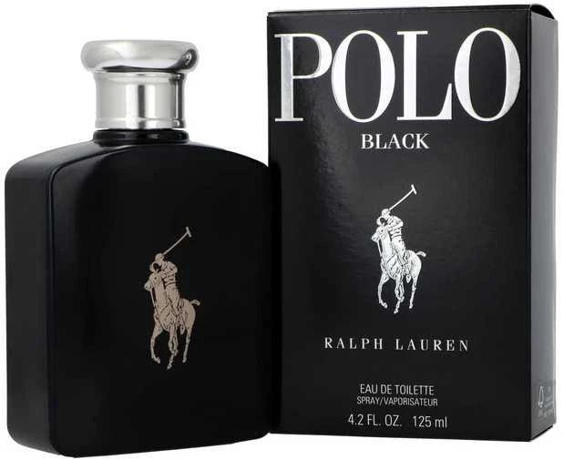 Ralph Lauren Polo Juodas EDT tualetinis vanduo vyrams, 125 ml