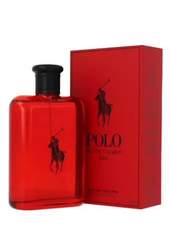 Ralph Lauren Polo Raudona EDT tualetinis vanduo vyrams, 200 ml