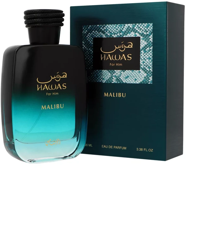 Rasasi Hawas Malibu EDP parfumuotas vanduo vyrams, 100 ml
