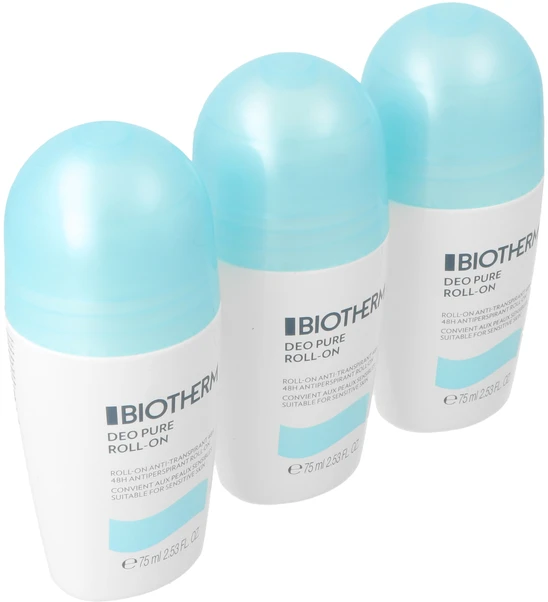 Rinkinys „Biotherm Deo Pure Trio Woman“ 3x75ml