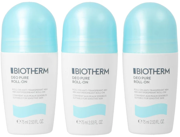 Rinkinys „Biotherm Deo Pure Trio Woman“ 3x75ml