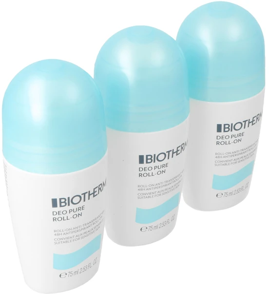 Rinkinys „Biotherm Deo Pure Trio Woman“ 3x75ml