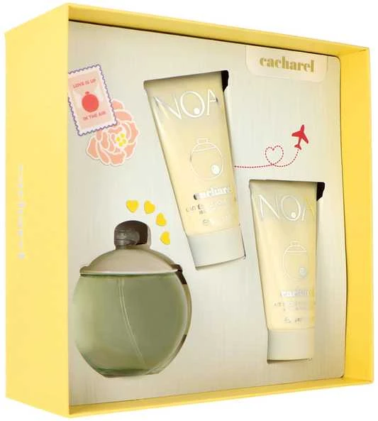 Cacharel Noa rinkinys tualetinio vandens purškiklis 100ml + kūno losjonas 2x50ml