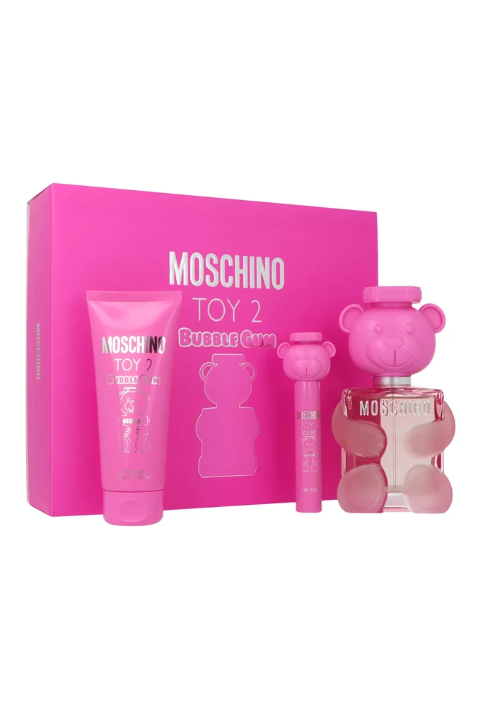 Kvepalų rinkinys moterims Moschino Toy 2 Bubble Gum (EDT, 100 ml + kūno losjonas,100 ml + EDT, 10 ml)