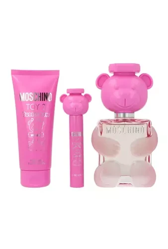 Kvepalų rinkinys moterims Moschino Toy 2 Bubble Gum (EDT, 100 ml + kūno losjonas,100 ml + EDT, 10 ml)