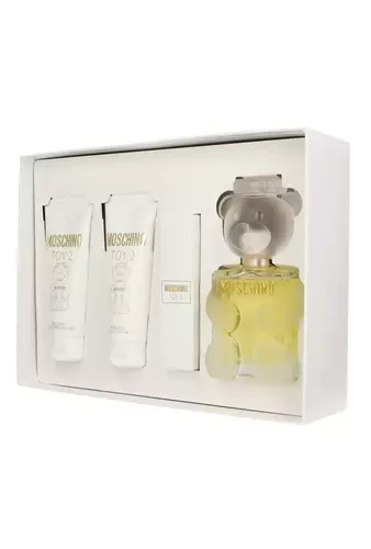 Moschino Toy 2 rinkinys moterims (EDP, 100 ml + kūno losjonas, 100 ml + dušo gelis, 100 ml + EDP, 10 ml)