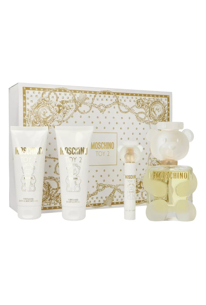 Moschino Toy 2 rinkinys moterims (EDP, 100 ml + kūno losjonas, 100 ml + dušo gelis, 100 ml + EDP, 10 ml)