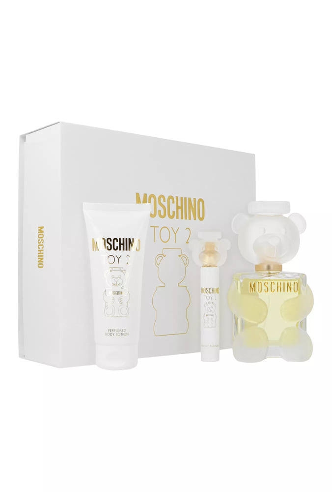 Moschino Toy 2 rinkinys moterims (EDP,  100 ml + kūno losjonas, 100 ml + EDP miniatiūra, 10 ml)