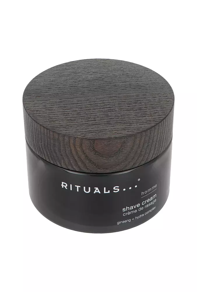 Rituals Homme Shave Cream Ginseng + Hydra Complex drėkinamasis skutimosi kremas vyrams, 250 ml