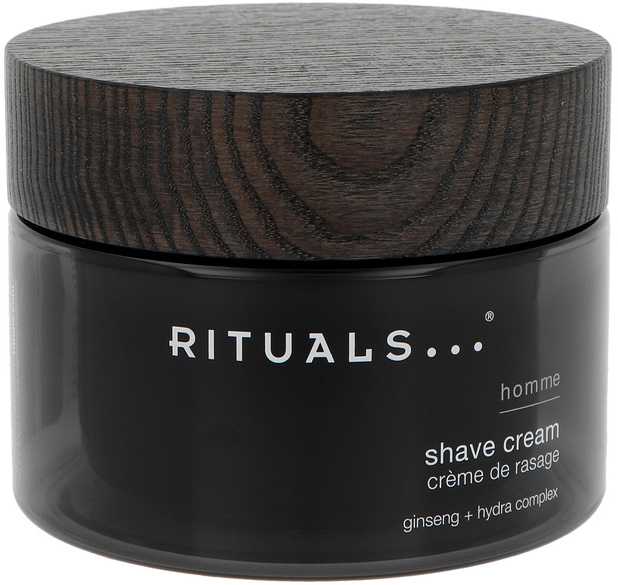 Rituals Homme Shave Cream Ginseng + Hydra Complex drėkinamasis skutimosi kremas vyrams, 250 ml